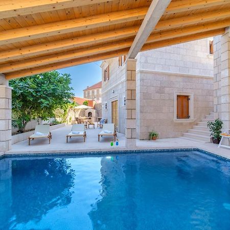 Luxury Stone Villa Nevija 2022 Private Villa ミルナ エクステリア 写真