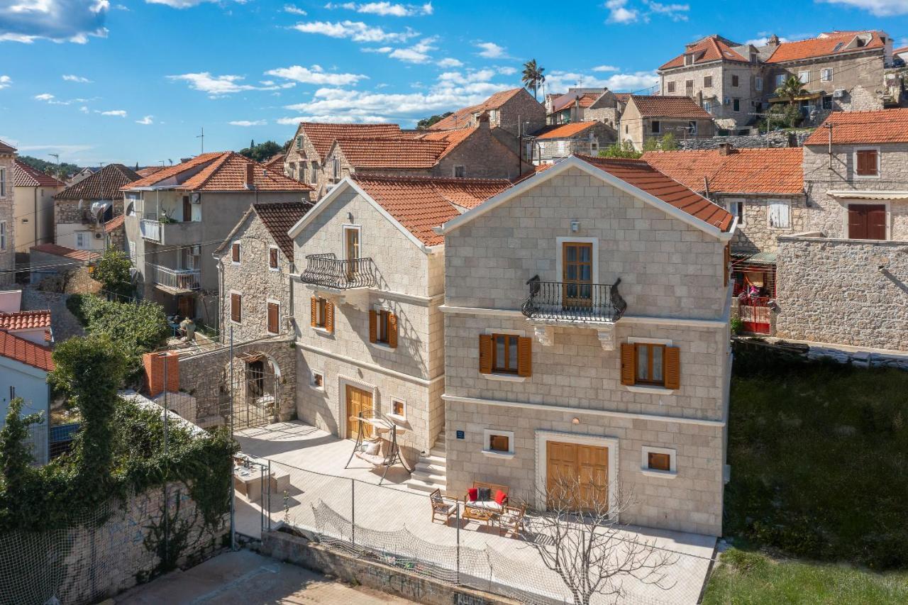 Luxury Stone Villa Nevija 2022 Private Villa ミルナ エクステリア 写真
