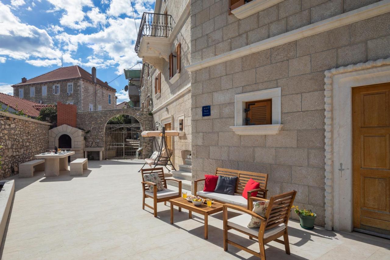 Luxury Stone Villa Nevija 2022 Private Villa ミルナ エクステリア 写真
