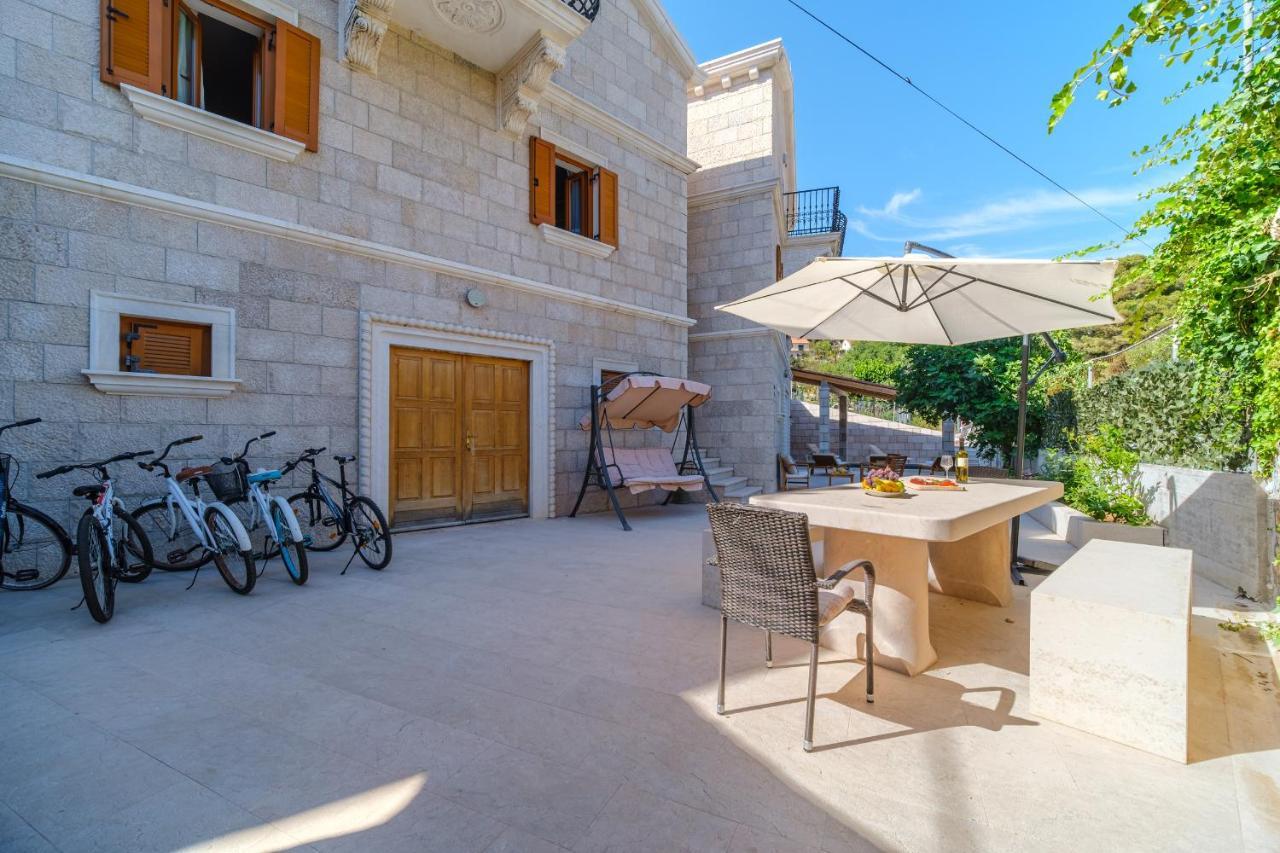 Luxury Stone Villa Nevija 2022 Private Villa ミルナ エクステリア 写真