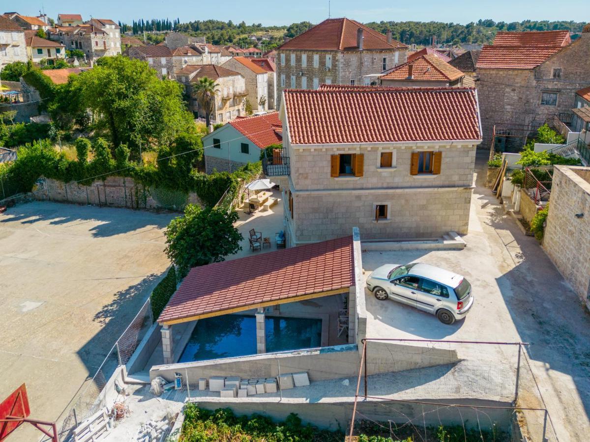 Luxury Stone Villa Nevija 2022 Private Villa ミルナ エクステリア 写真